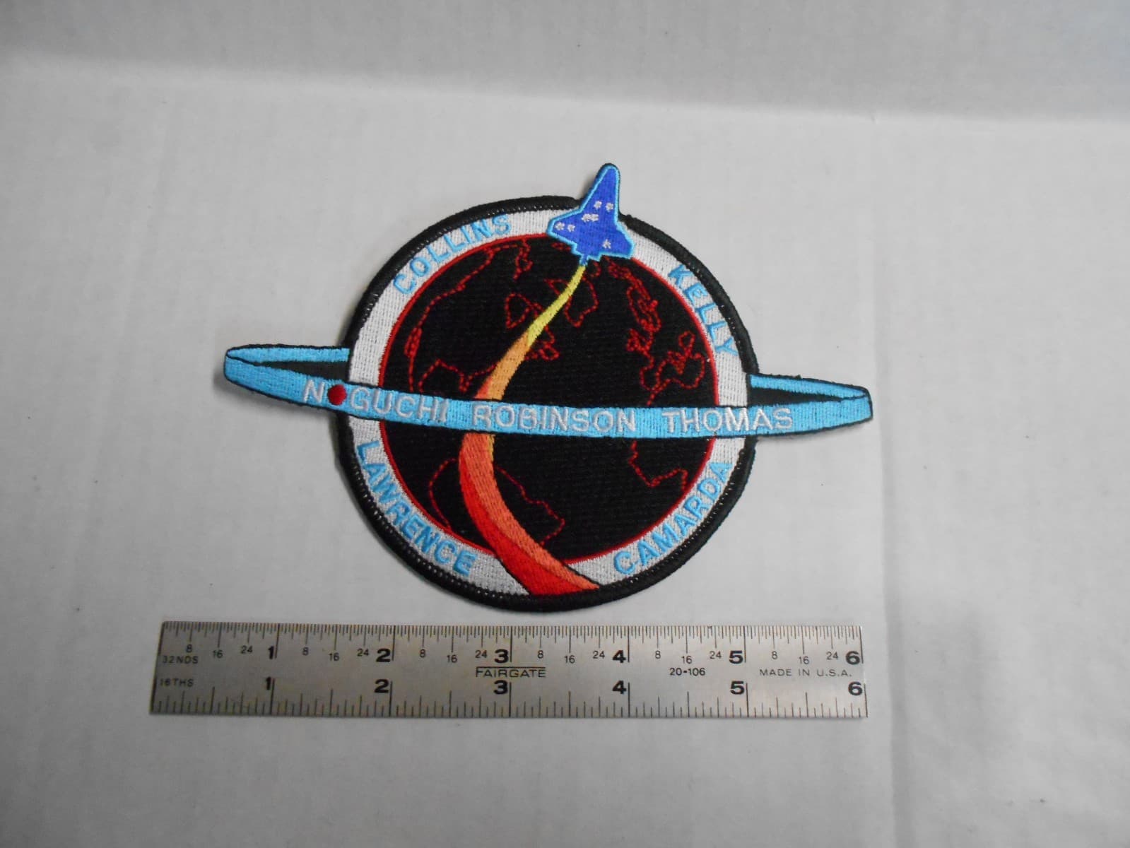 NASA SPACE SHUTTLE STS-114 "Return to Flight" Mission Embroidered Arm Patch 6" 3