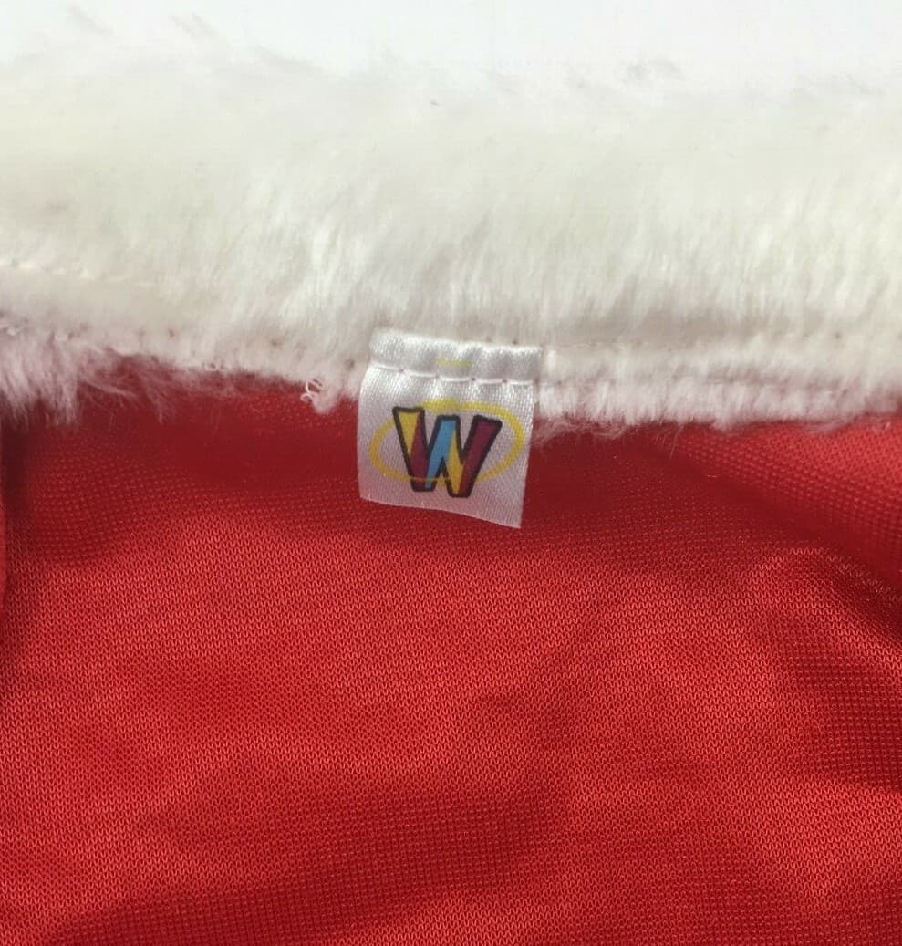 Webkinz Dog Santa Claus Christmas 3 Piece Outfit Hat Coat Pants Stuffed Animal 4