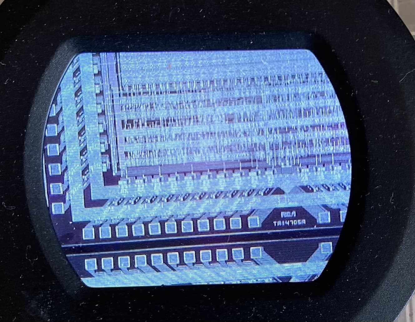 Historic RCA 4” Silicon Wafer Full Of Audio Amplification Chips For TV/Radio  3
