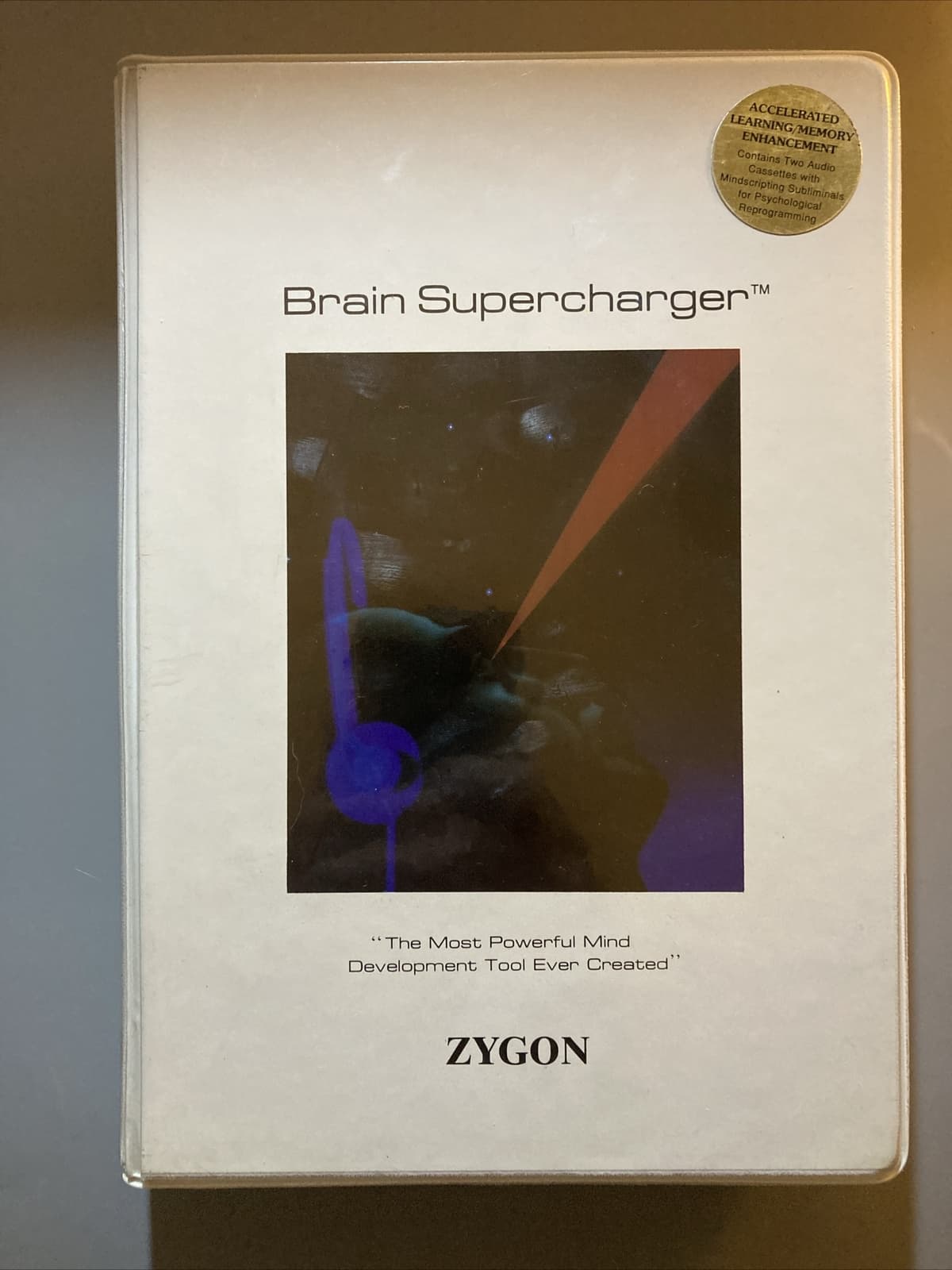Zygon Brain Supercharger Subliminal System Tapes Accelerated Learning Memory VTG 2