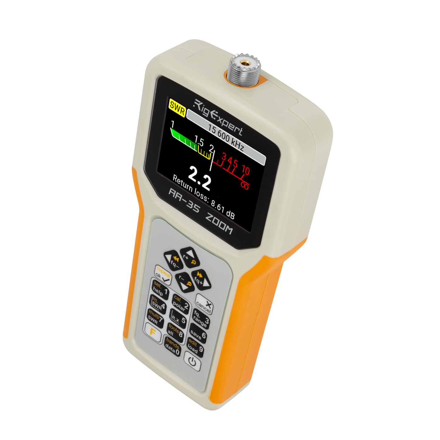 RigExpert AA-35 ZOOM .06 to 35 MHz Antenna Analyzer without Bluetooth 6