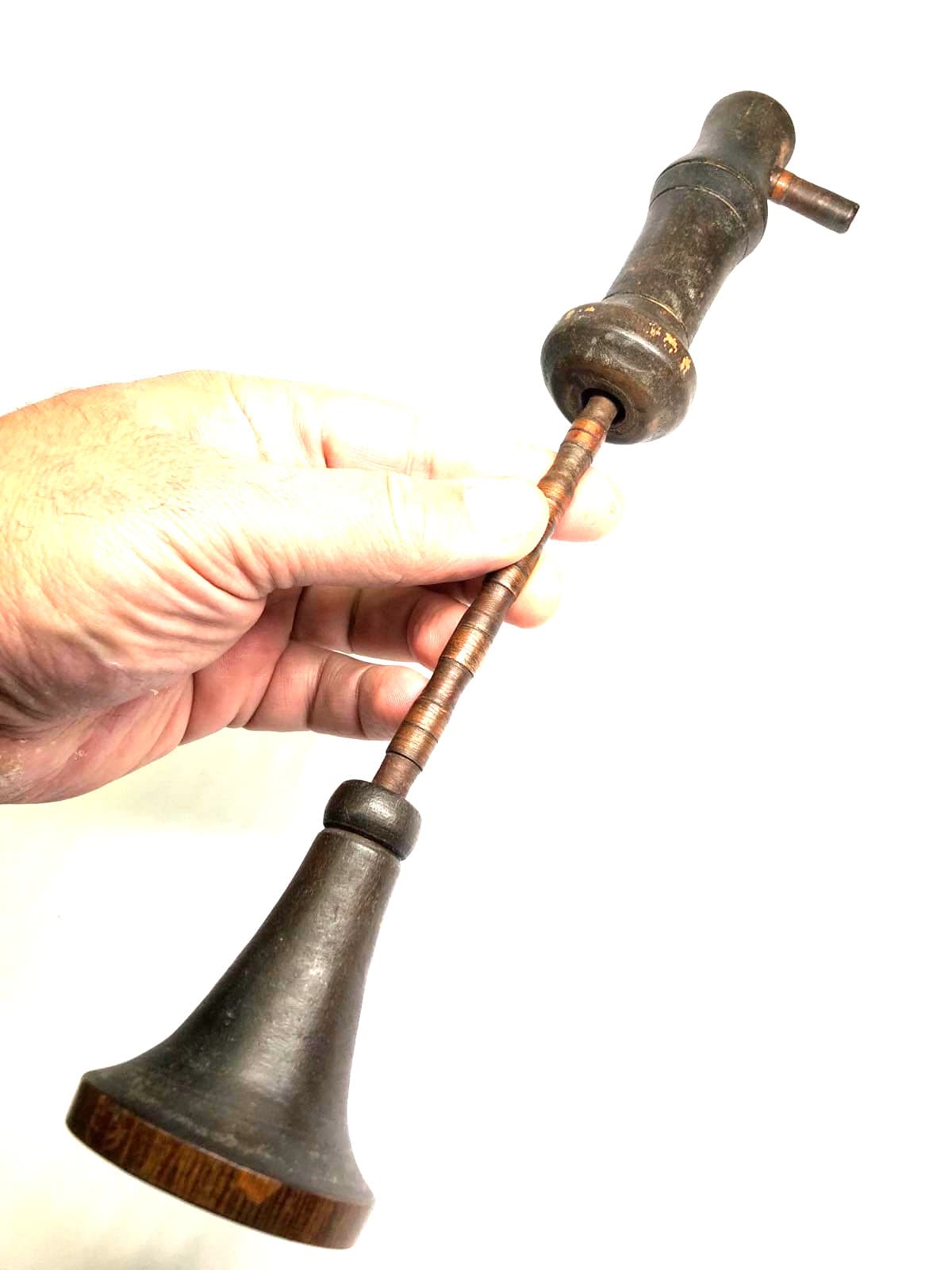 RARE Antique Laennec Wooden Stethoscope 1880-1930s Doctor Medical Too