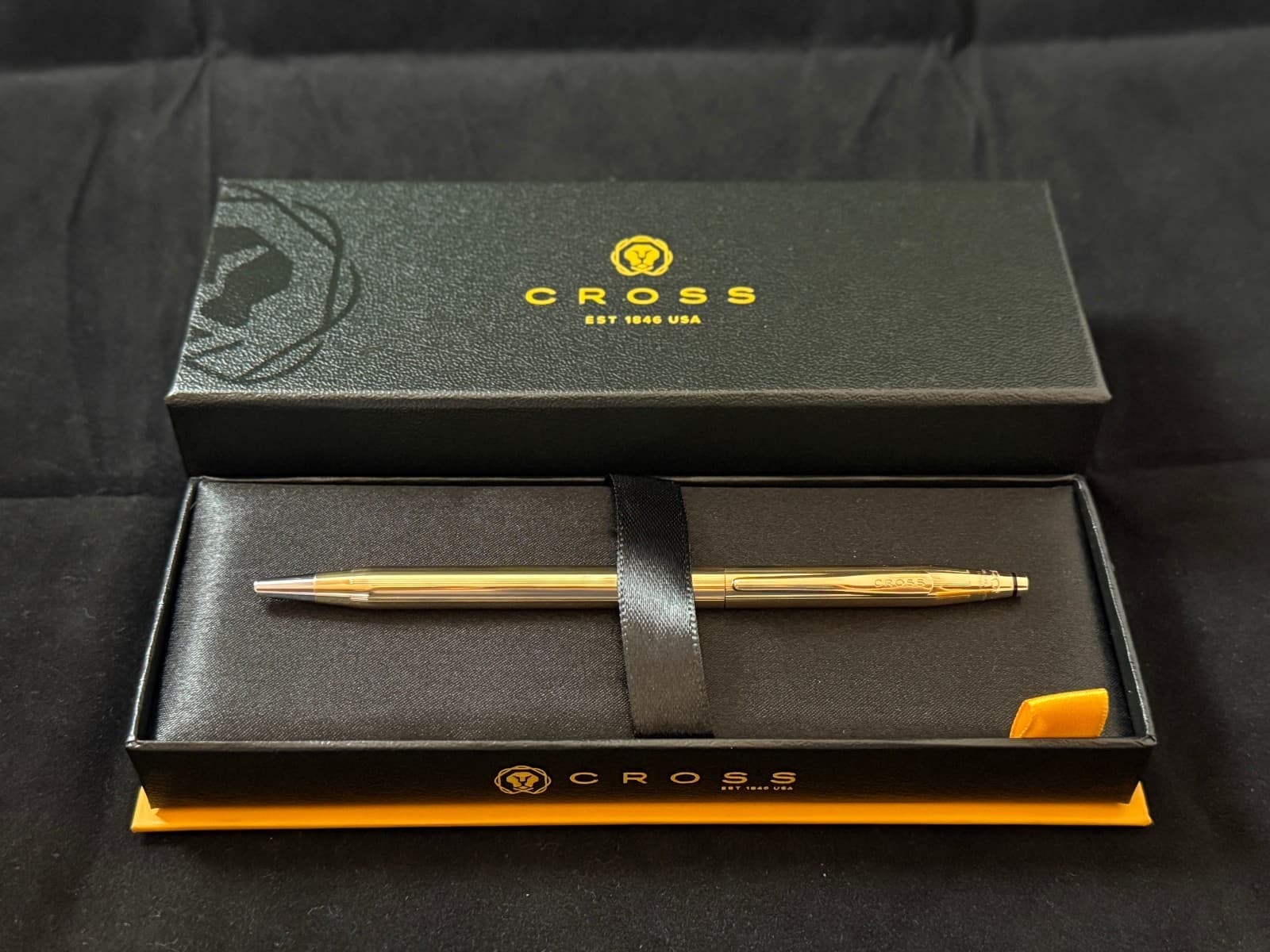 CROSS CLASSIC CENTURY 18K GOLD FILLED BALLPOINT PEN  #2802 5