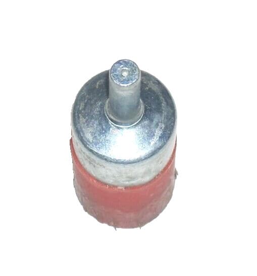 Weiler 1 inch Polyflex Encapsulated Crimped Wire End Brush 0.0104 w 1/4 Shank 3