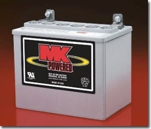 MK Battery U1 Sealed Gel - PAIR of Batteries - For Scooters and Power Wheelchair