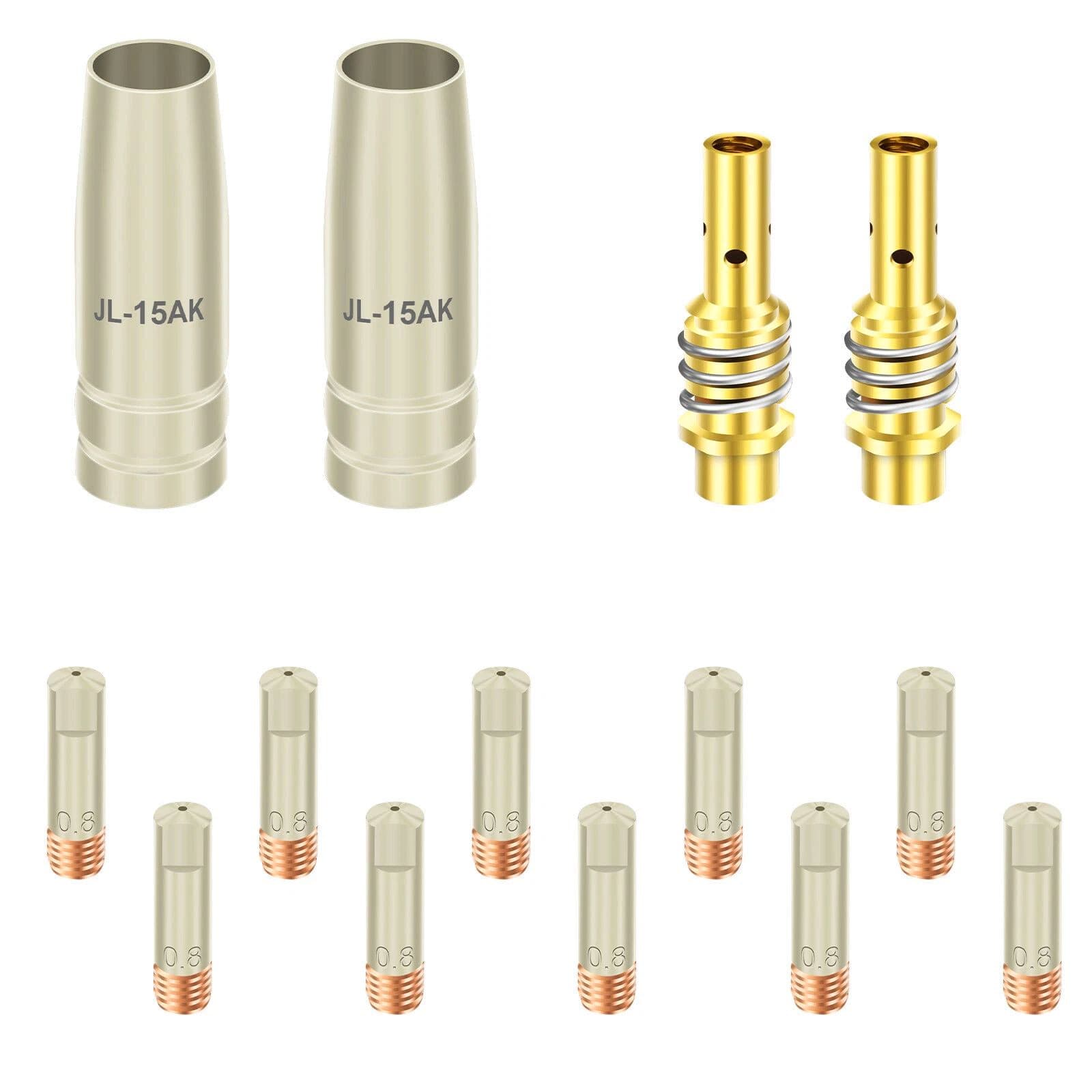 14pcs New For 15AK MIG MAG Welding Torch Kit Ideal for automotive welding 3