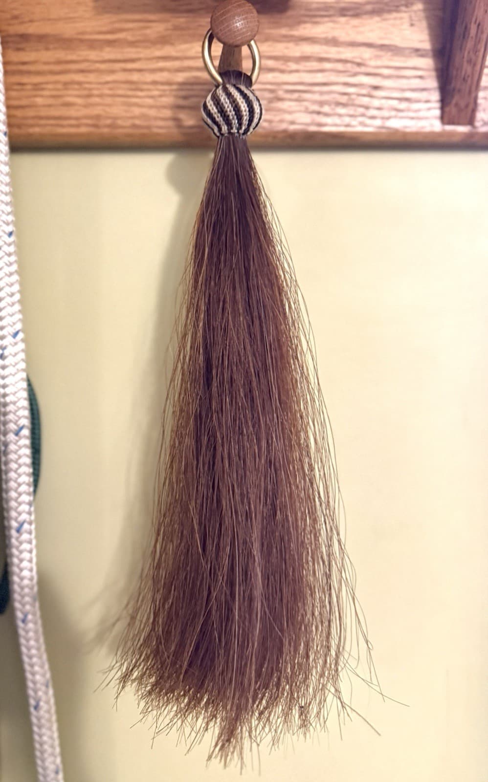 NEW Vintage Authentic Parelli Natural Horsemanship Horsehair Shoo-Fly ShuFly 14" 2