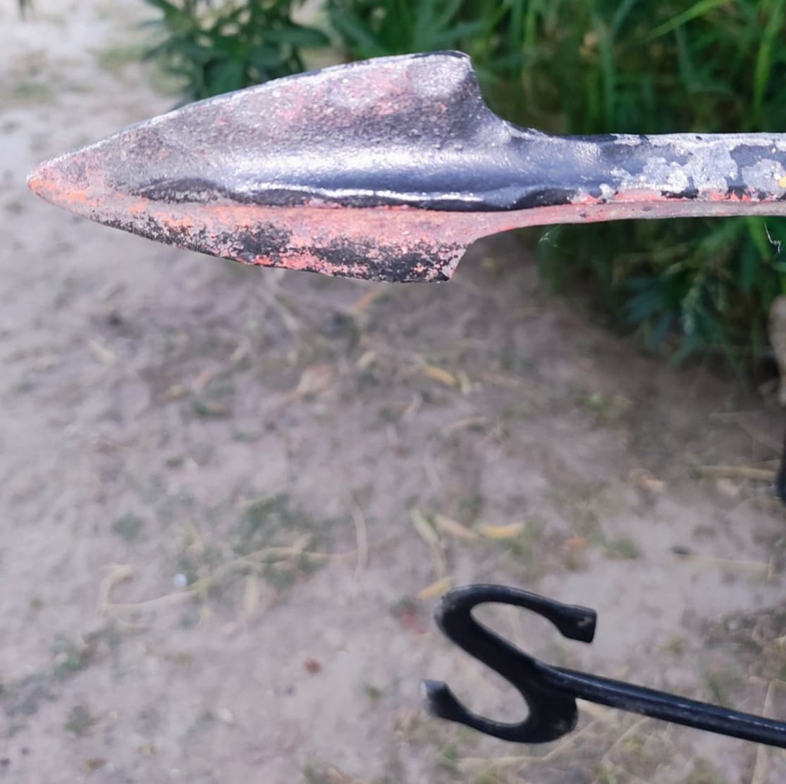 19th Century Copper Rooster Chicken Farm Weathervane-Very Nice-Patina! 4