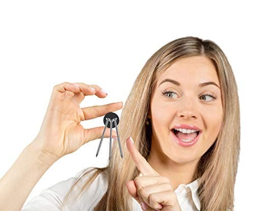 Round Magnetic Discs with Adhesive Backing - Great for Crafts! Use 2 inch 100 5