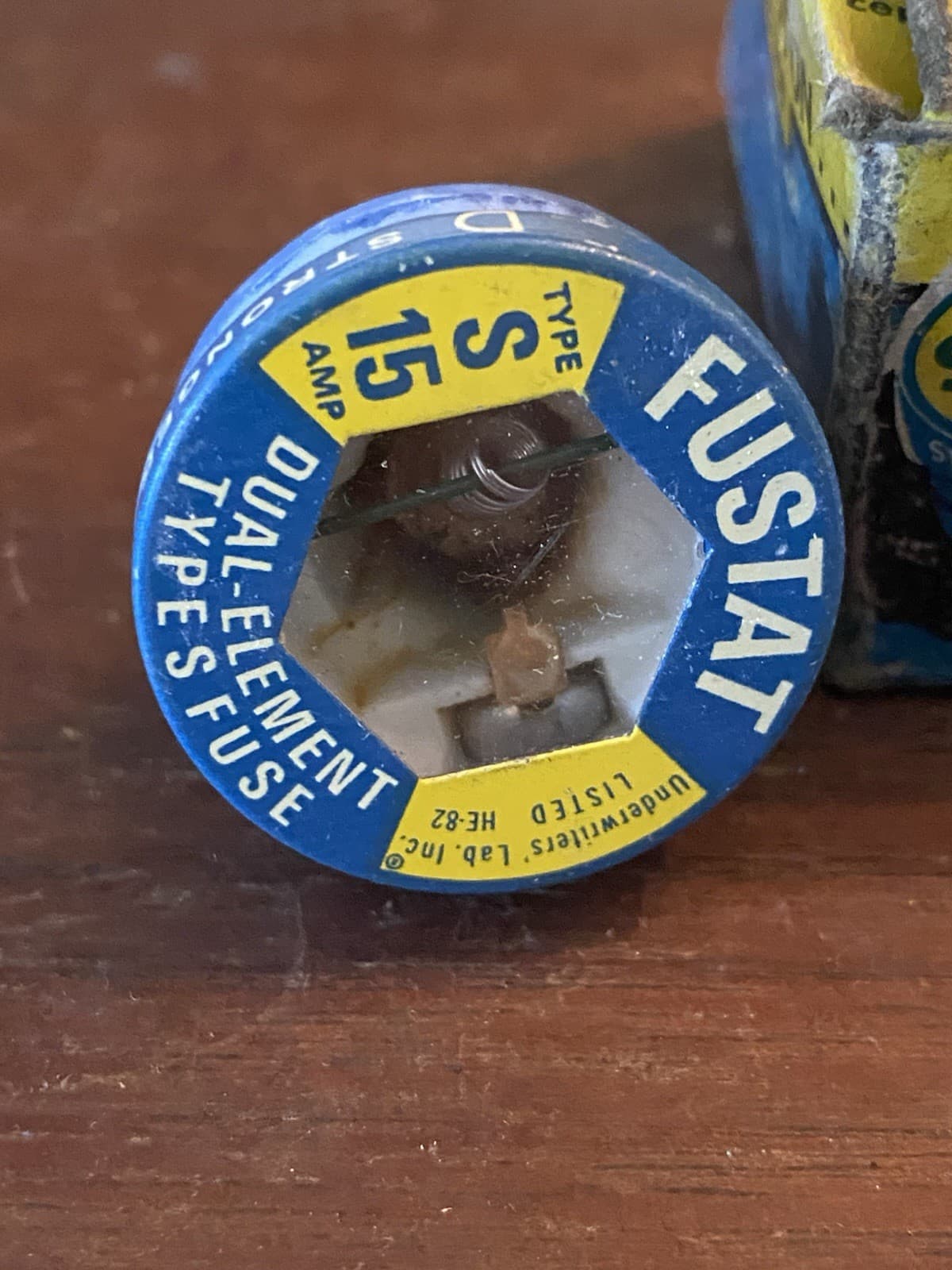 1 Box of Buss Fustat Type S Amp S 15 Amp Time Delay - 3 Fuses 2