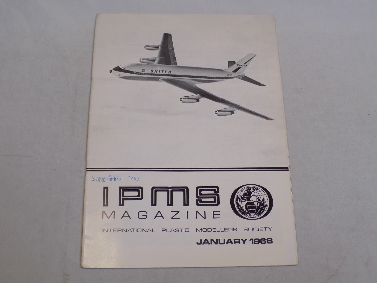 IPMS Magazine Jan 1968 International Plastic Modellers Society Saab 707 Fortress