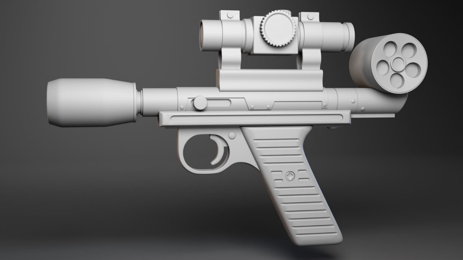 Land of the Giants Welder and James Bond Goldeneye Pistol 1:6 - 3D Printed 4