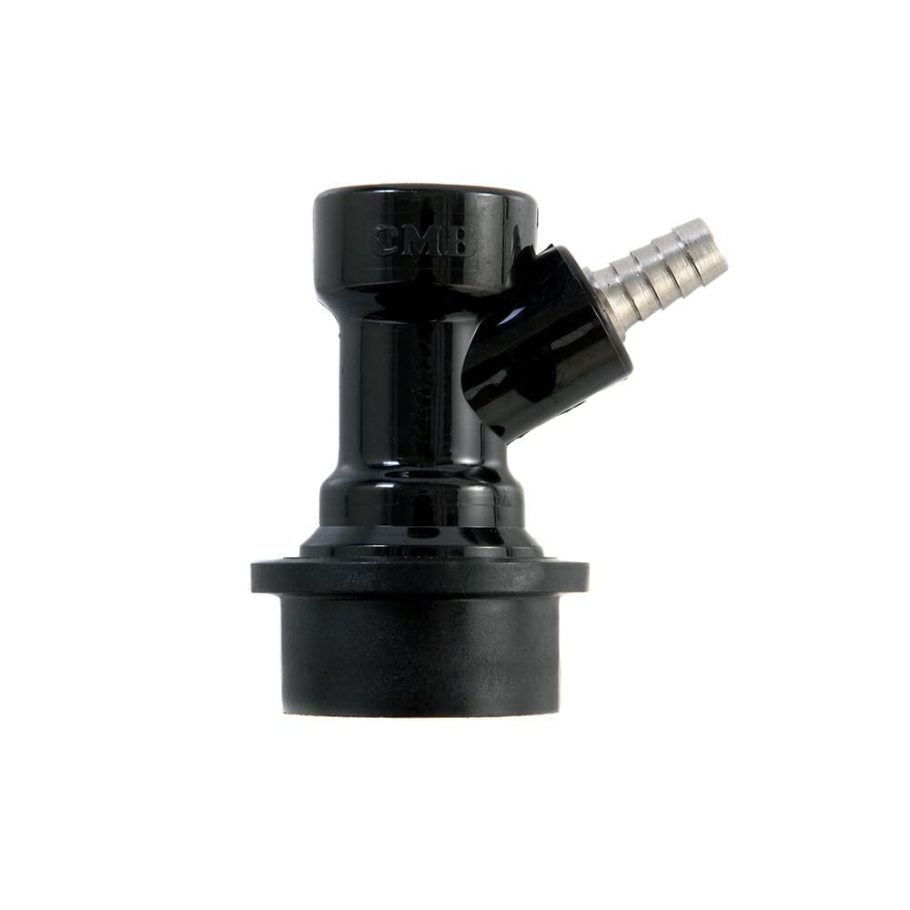 New 5 Gallon Ball Lock Beer Keg With Gas and Liquid Barbed Disconnects Homebrew 6