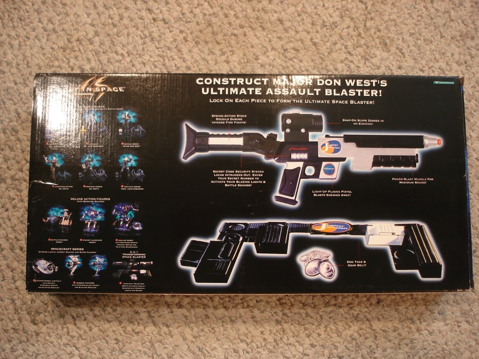 Lost In Space Transforming Space Blaster Movie 1998 w/box 6