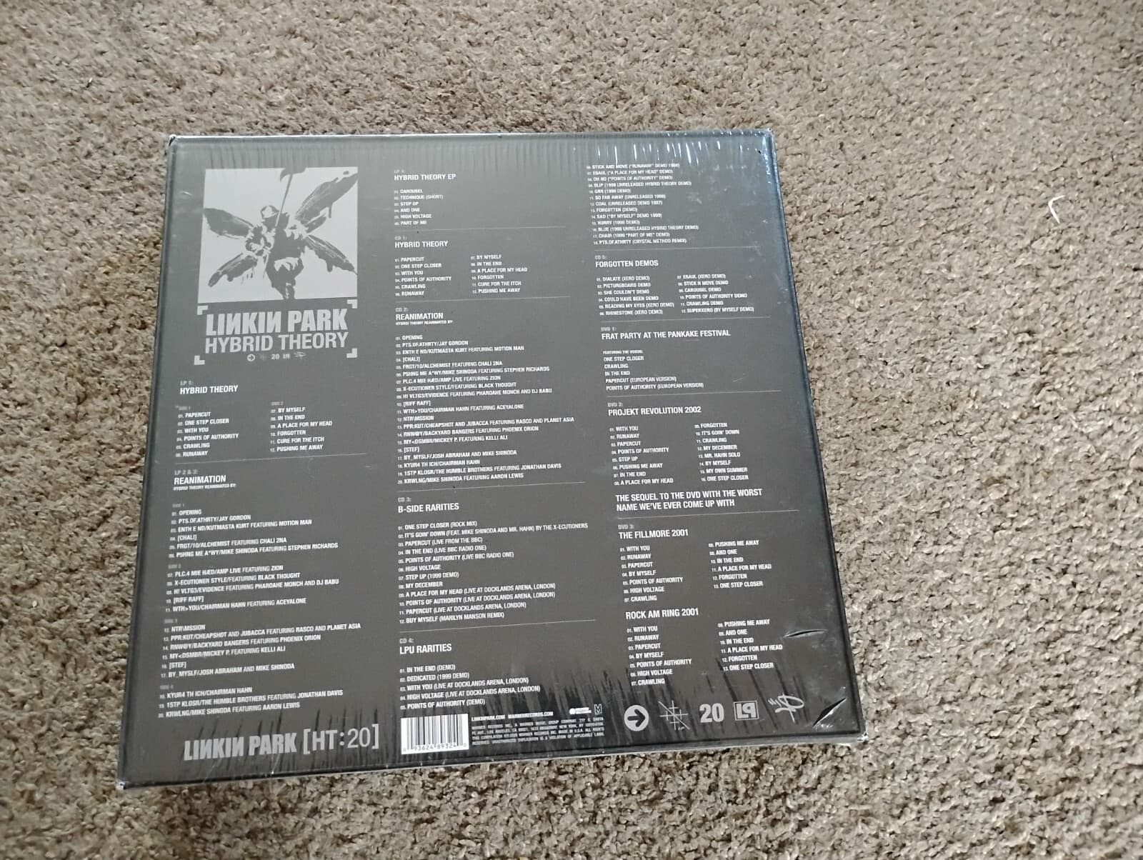 Linkin Park - Hybrid Theory 20th Anniversary Deluxe Box Set (SEALED/UNOPENED) 2