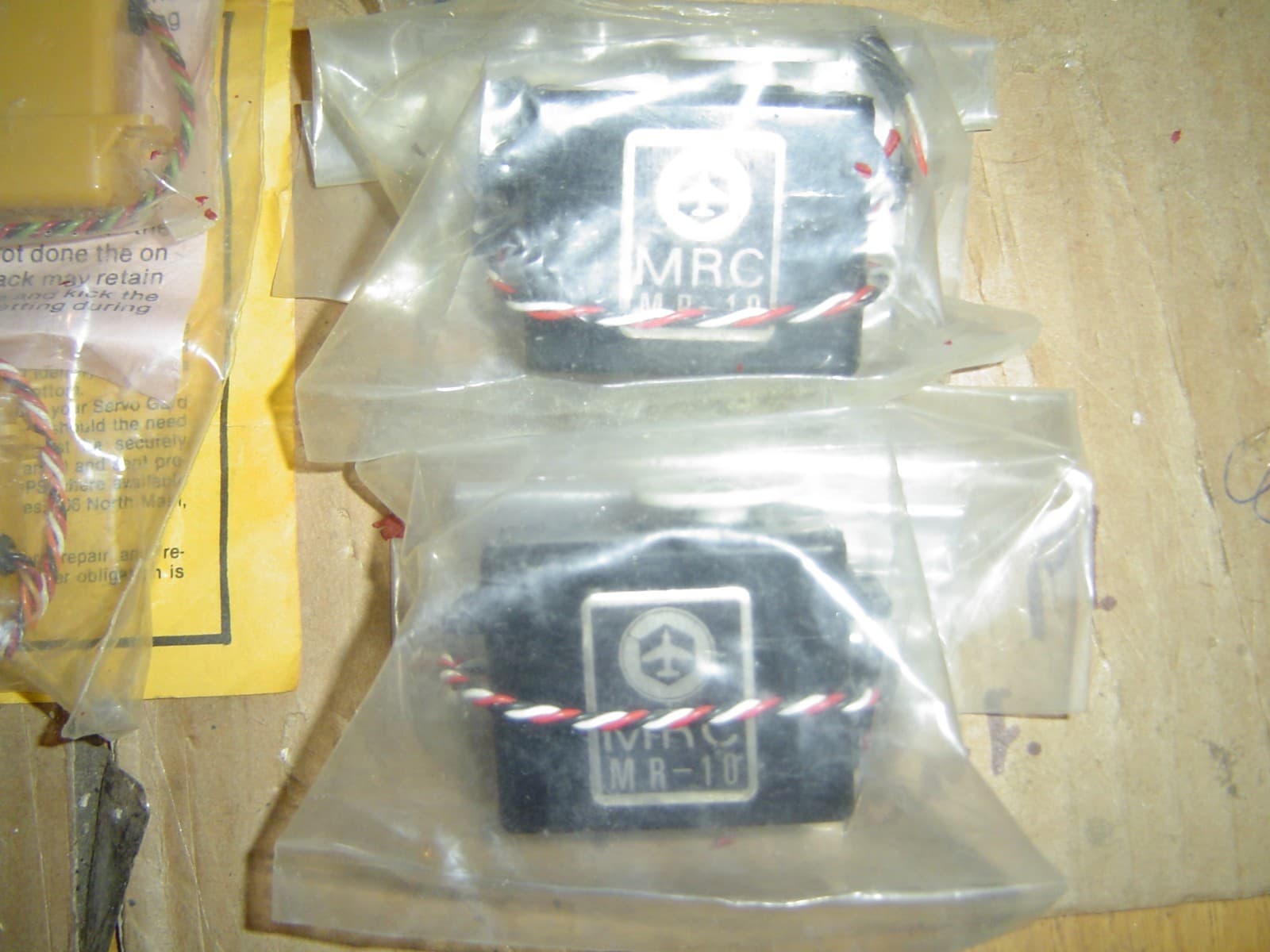 A lot of Assorted  Servos for RC Airplanes  New and used 6