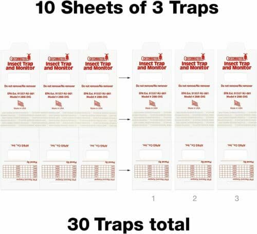 Catchmaster 288i Spider & Insect Glue Traps Non Toxic Pest Control ~ 30 TRAPS! 3