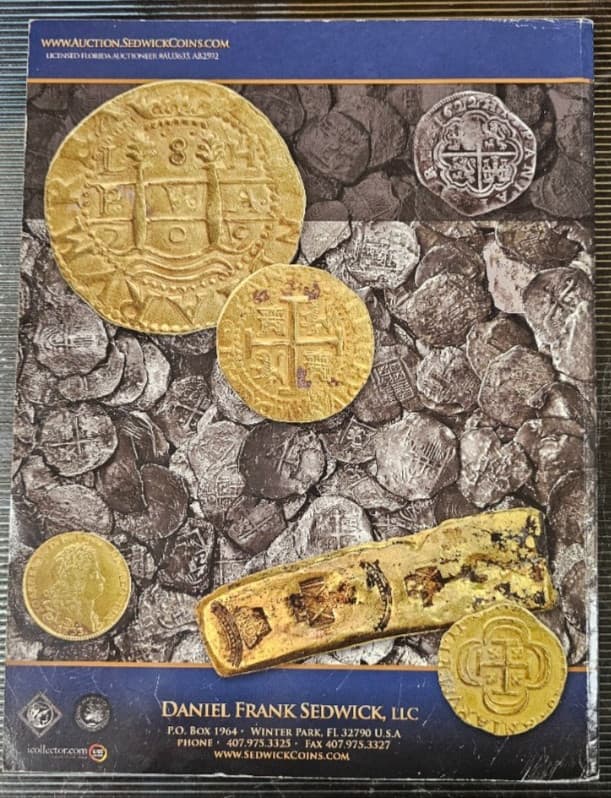 Daniel Frank Sedwick Treasure Auction #15 US World, US & Paper Catalog 5/2014 2