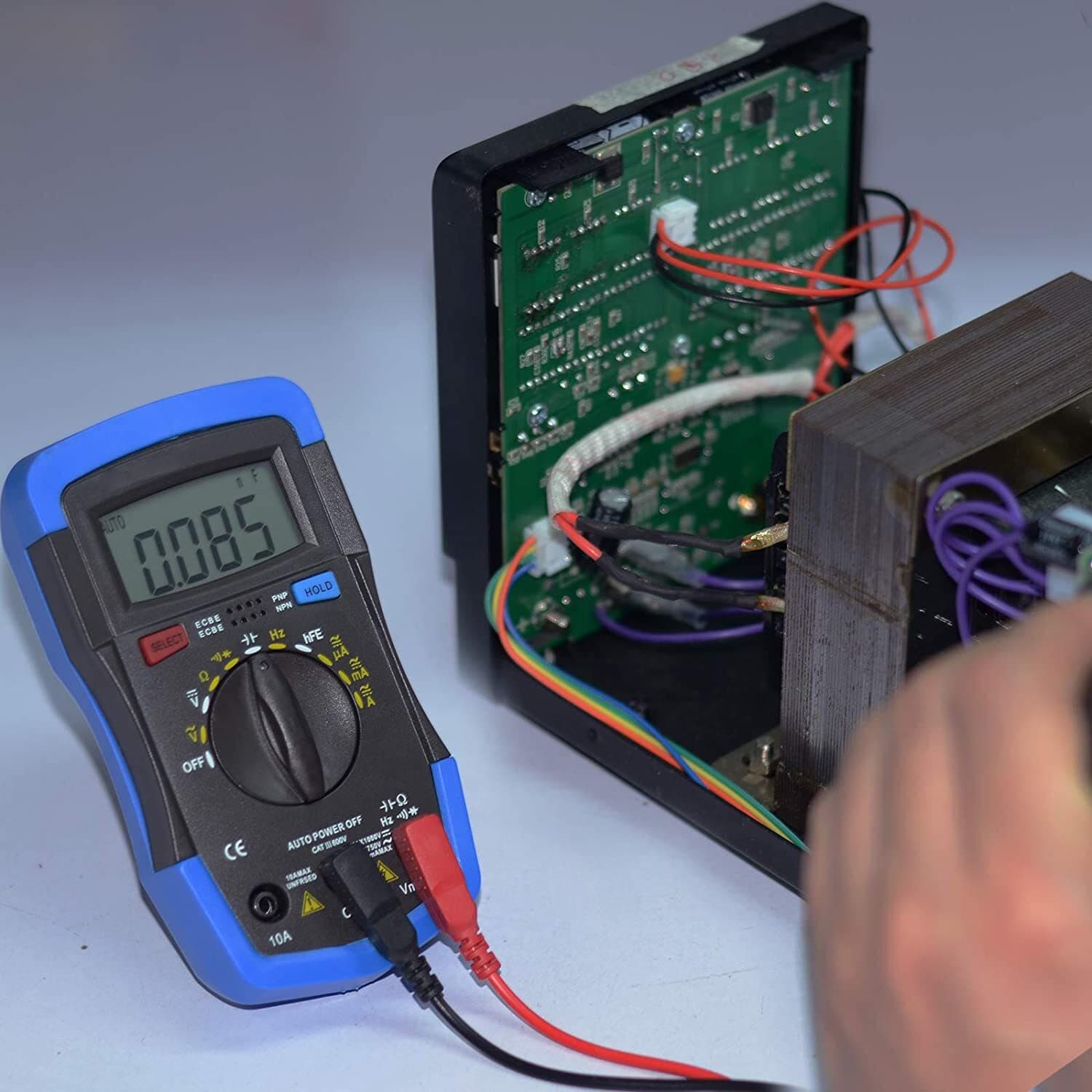 Mini LCD Digital Multimeter LCR Meter Resistance Capacitance Inductance Tester 4