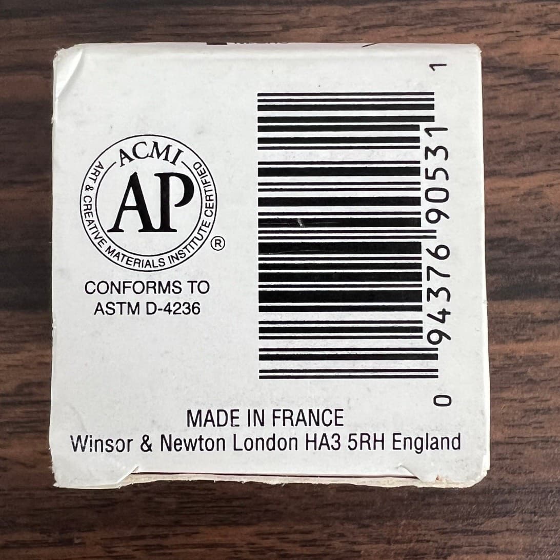 Vintage Winsor & Newton 951 Black Indian Ink Spider Goth Art Calligraphy Bottle 6