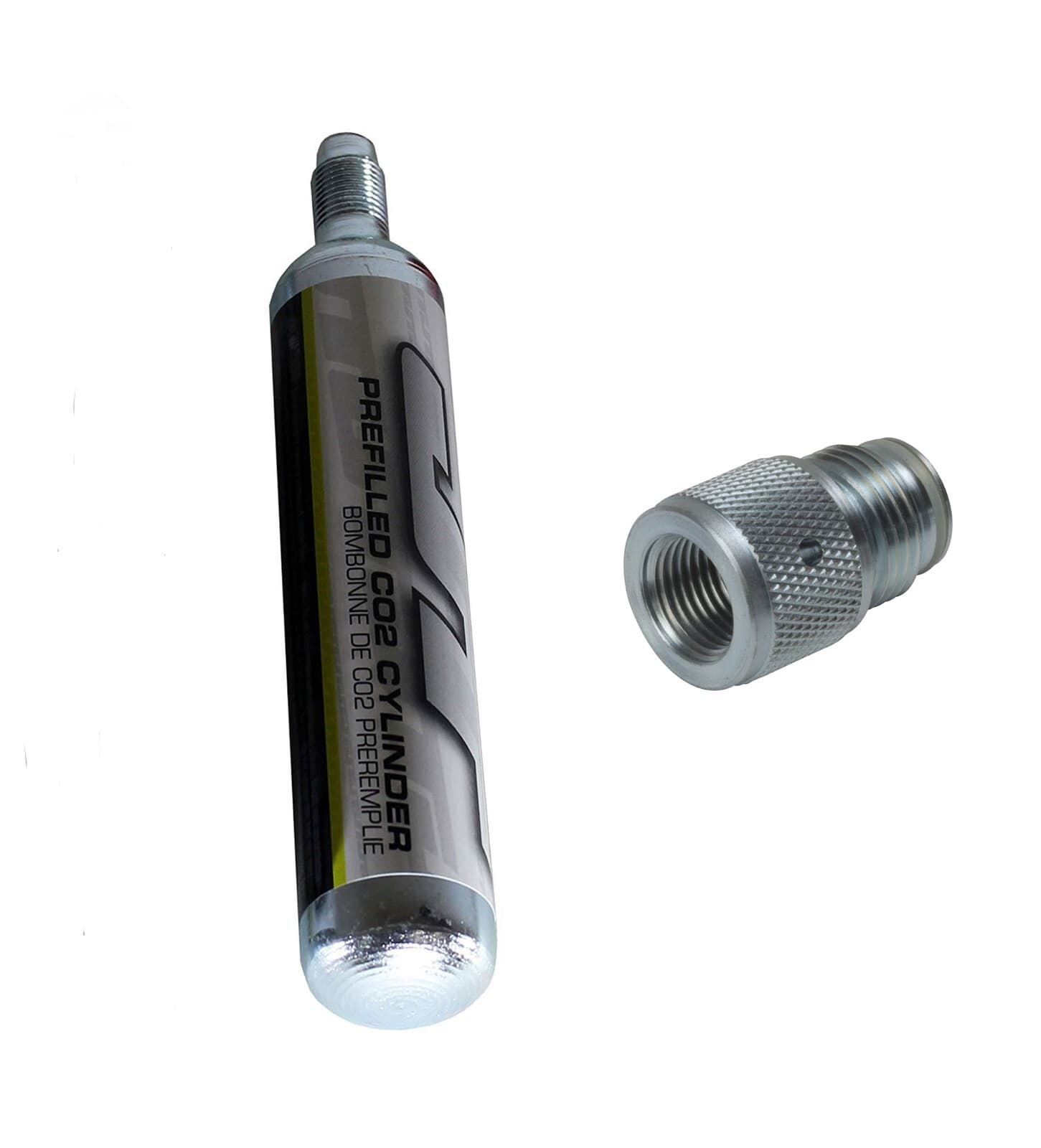 Empire JT Paintball 90 Gram Prefilled CO2 Cartridge 90gram w/Adapter NEW