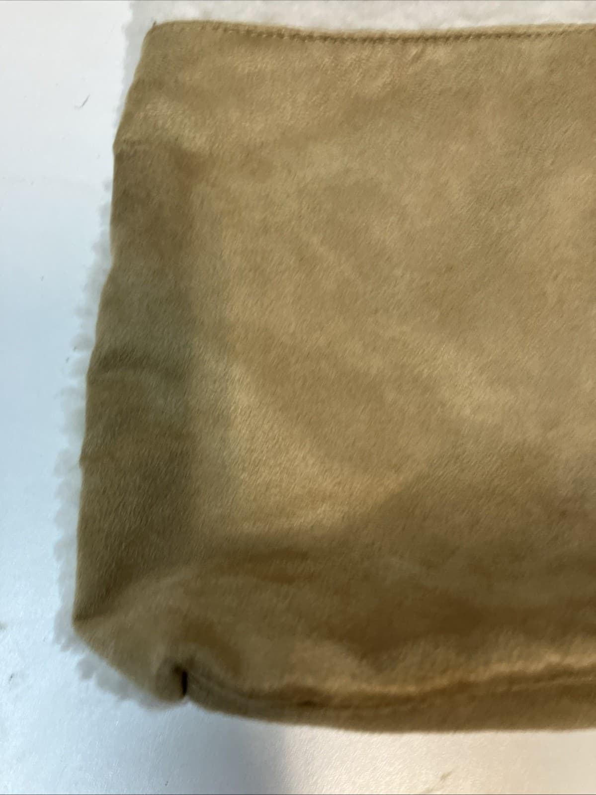 Disney Tan Beige Suede Crossbody Shoulder Bag Mickey Mouse 2009 3