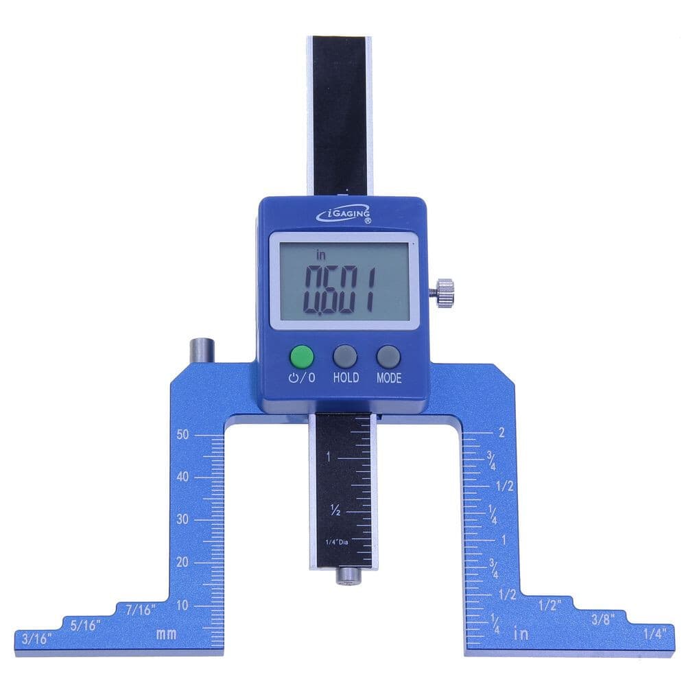iGaging Digital Router Table Depth Gauge and Saw Gauge 2