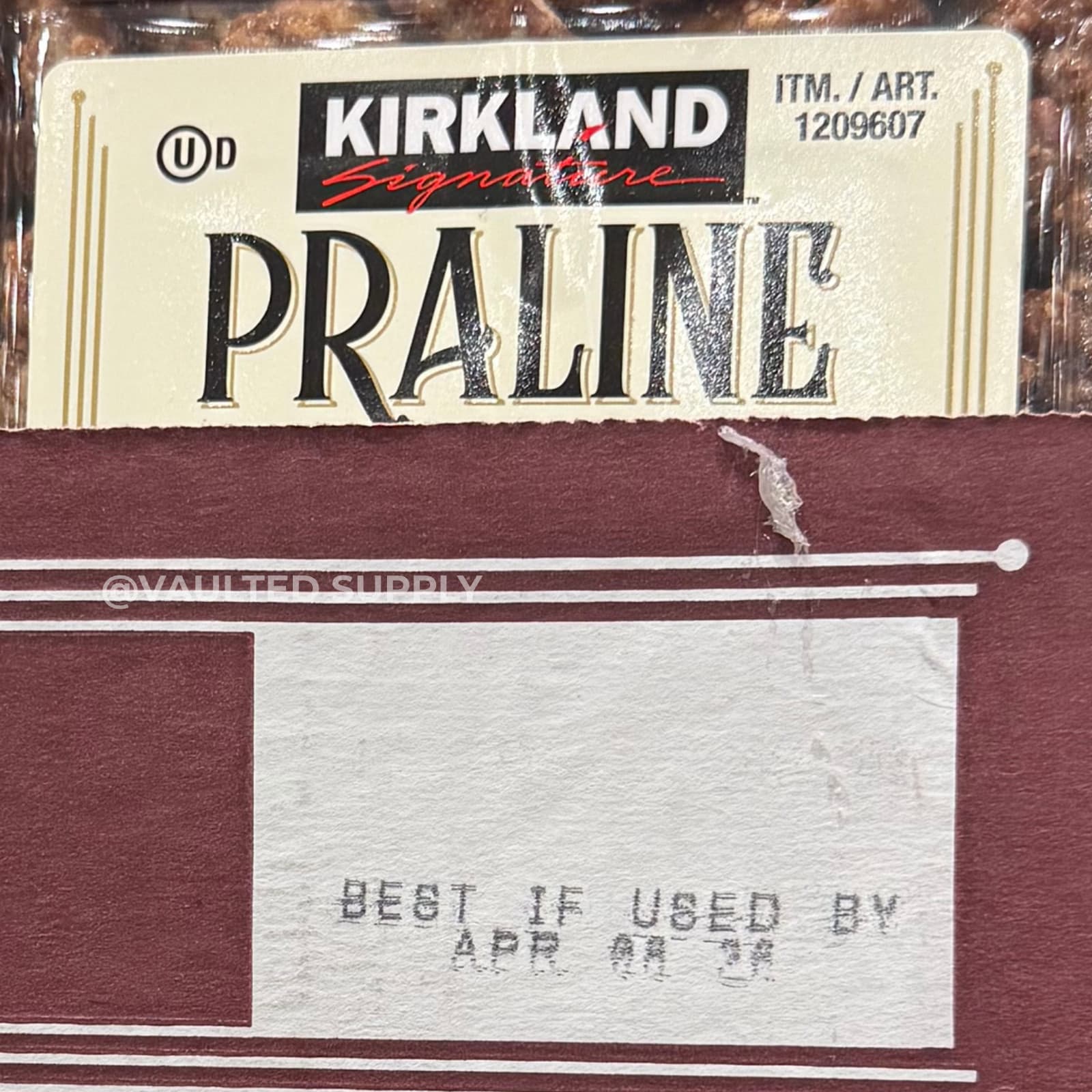 2 Packs Kirkland Signature Praline Pecans 40 oz Each Pack, Total 80 oz Exp 04/26 6