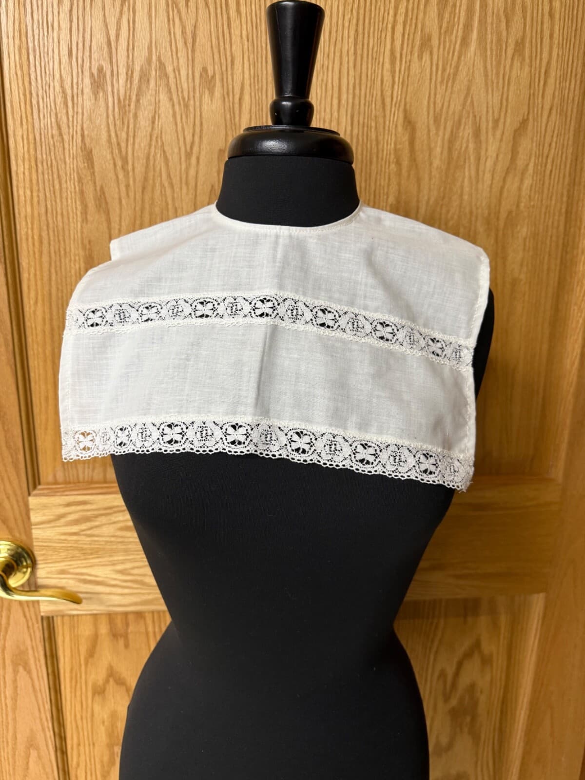 Huge Vtg Lot 49 Collars Crochet Handmade Lace Girls Children White Beige Black 5