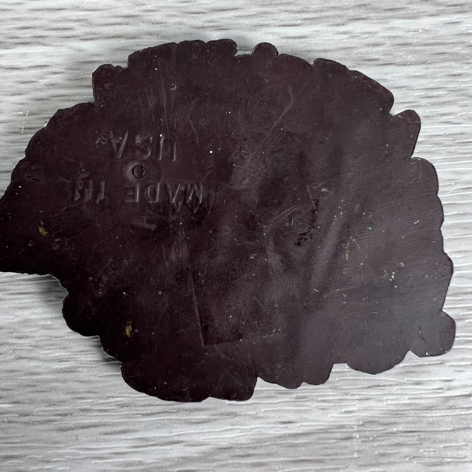 Vtg Fridge Magnet Georgia State Atlanta Skyline Travel City Souvenir Black 5