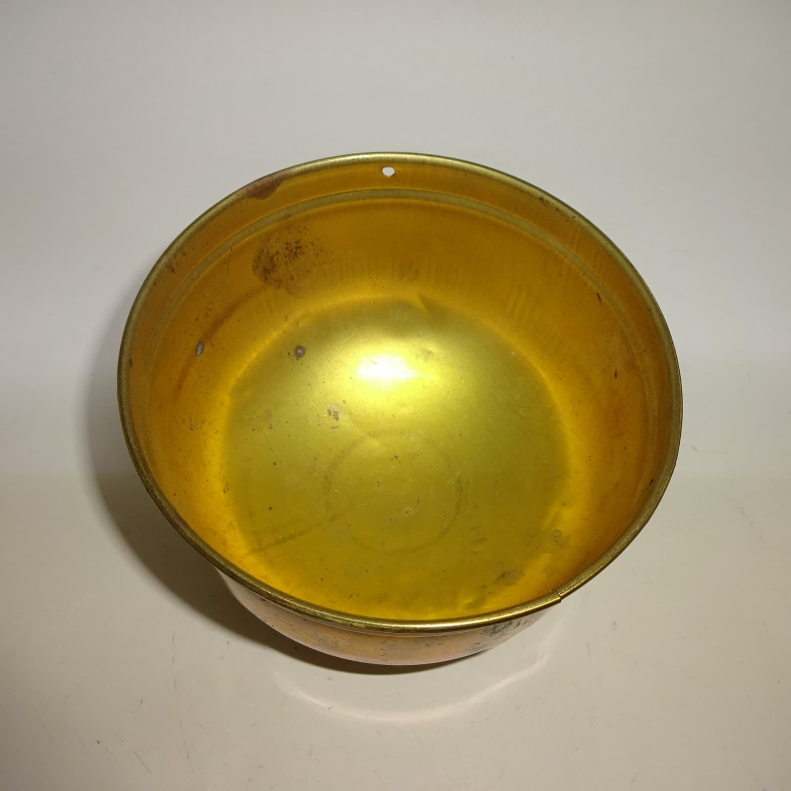 Floral arrangement without chain pot A. brass - approx. 7.5 x 10.5 Tall / 2