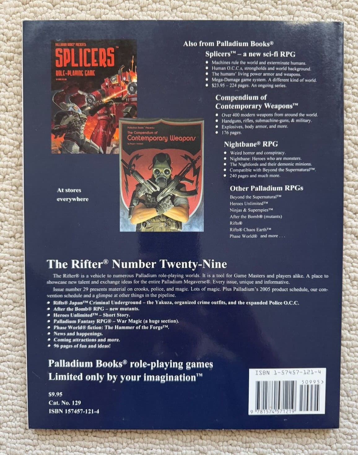 The Rifter #29: Your Guide to the Megaverse - Rifts - Palladium Books VG 2