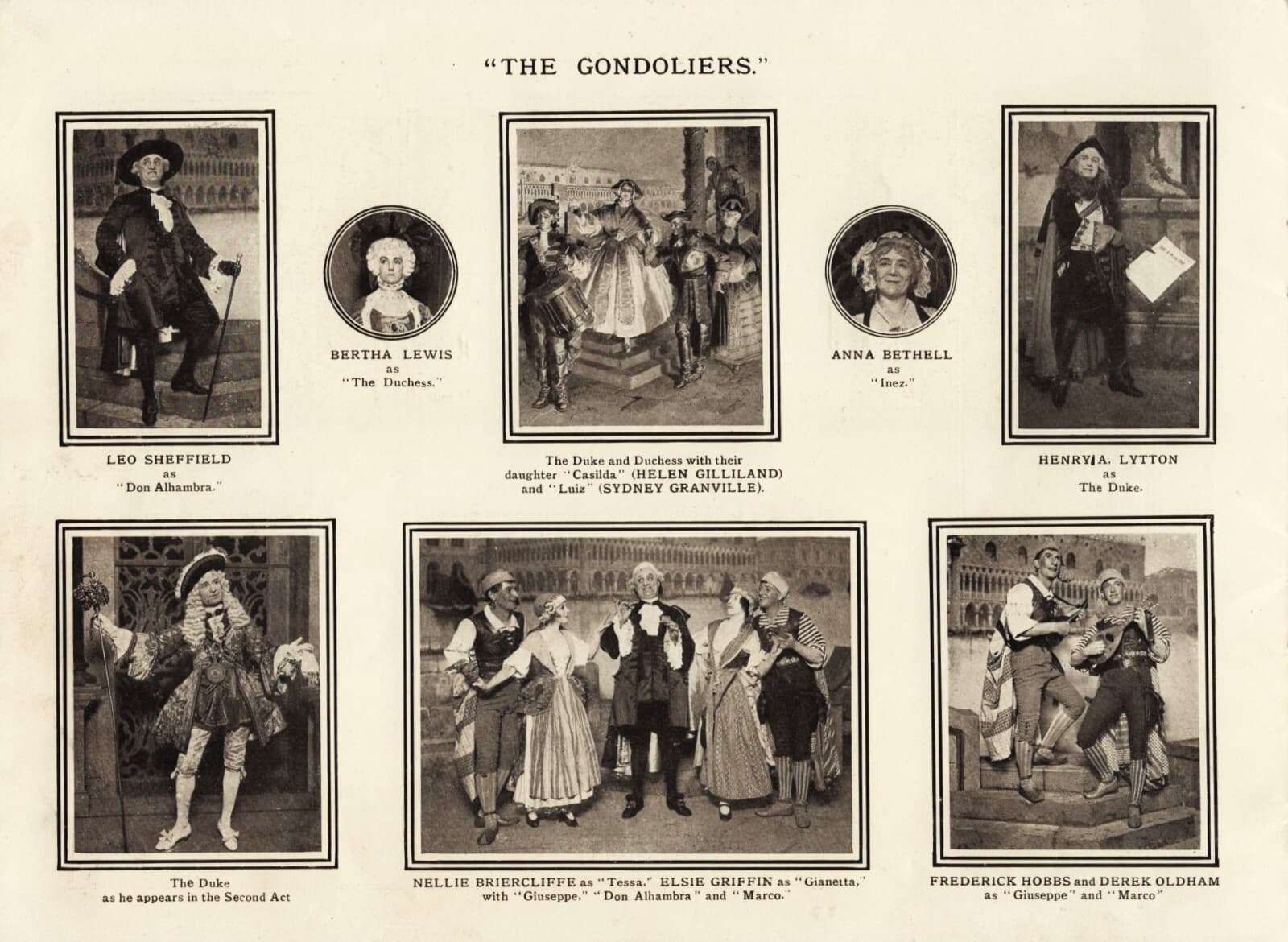 D'Oyly Carte GILBERT and SULLIVAN Operas 1919-1920 Rare London Souvenir Program 4