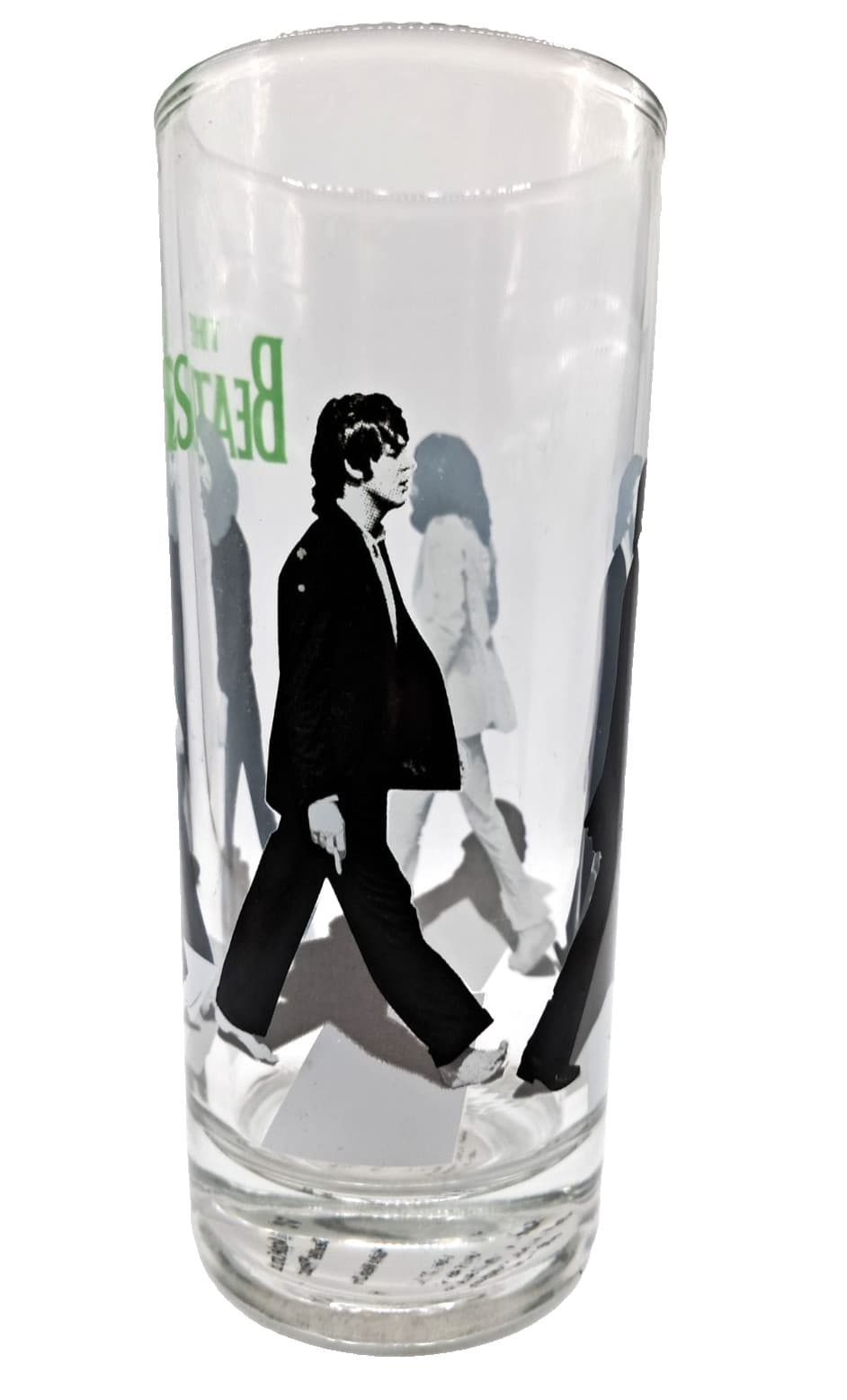 The Beatles Abbey Road Paul George John Ringo Glass  Bar Tumbler 6" Apple Corp 2