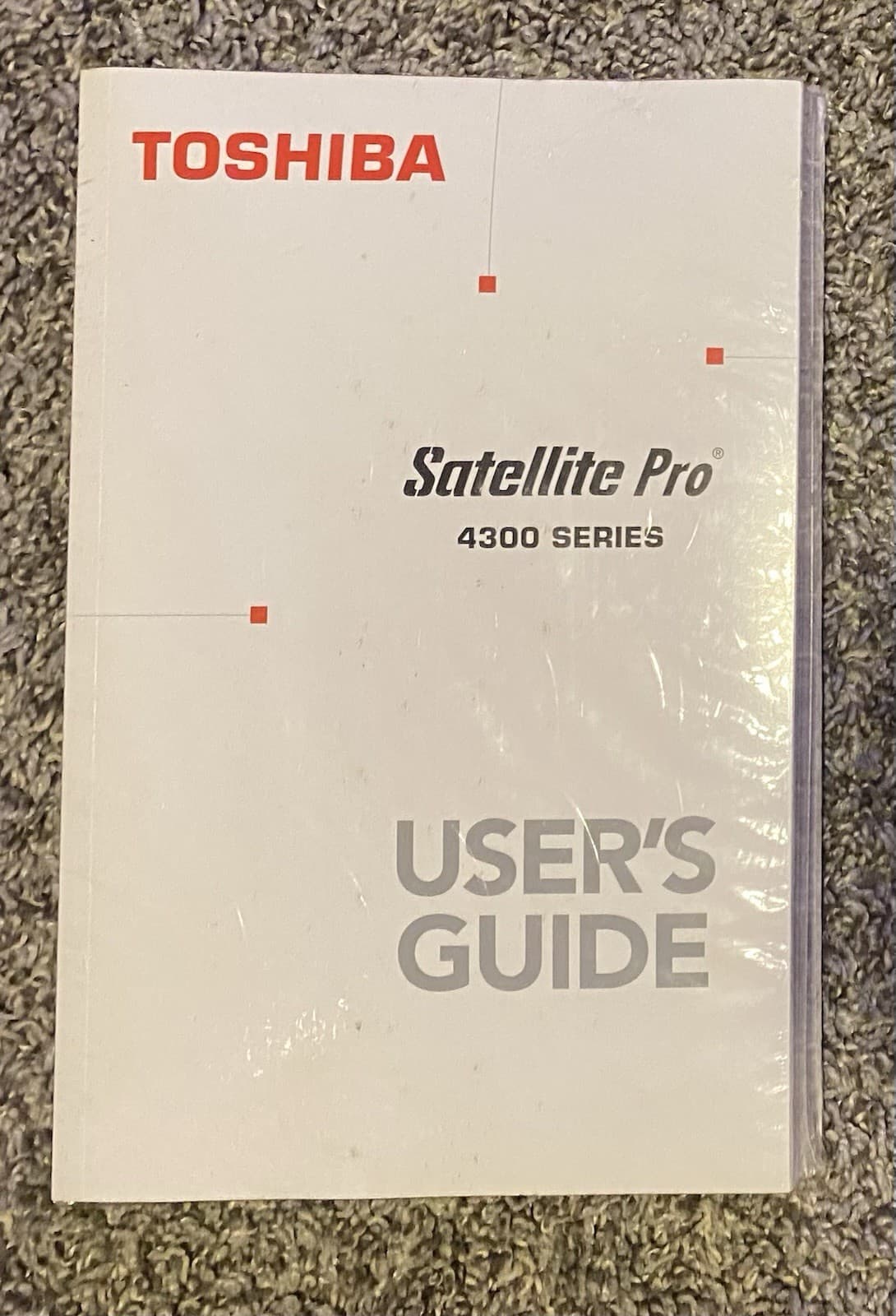 Toshiba Satellite Pro 4300 series User’s Guide - In Original Plastic