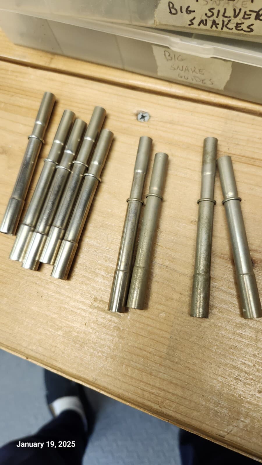 Horrocks-Ibbottson 19/64" NOS Ferrule Set