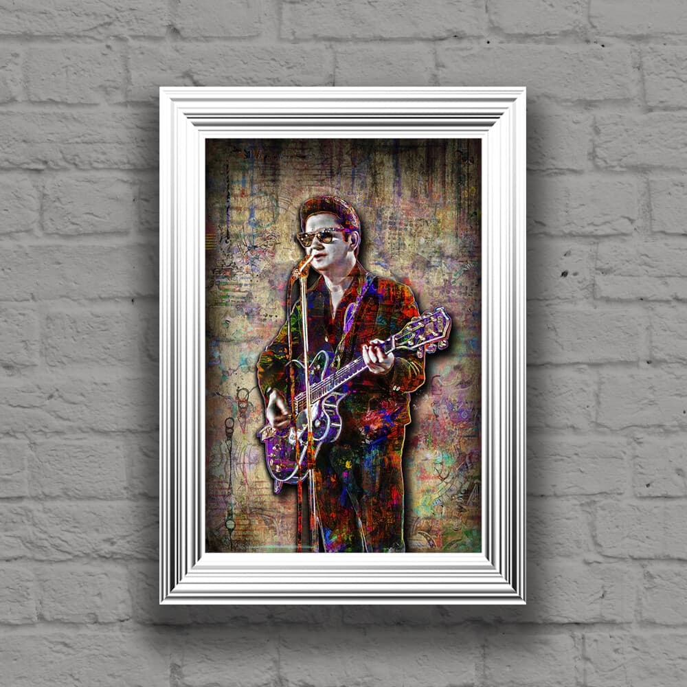  ROY ORBISON 20x30in Poster, Roy Orbison Tribute Print Free Shipping US  6