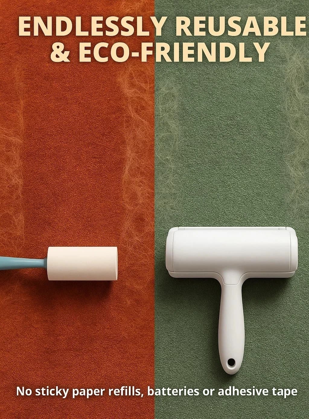 Chom Pet Hair Remover & Reusable Lint Roller for  PET  FUR _CAT DOG hair remover 4