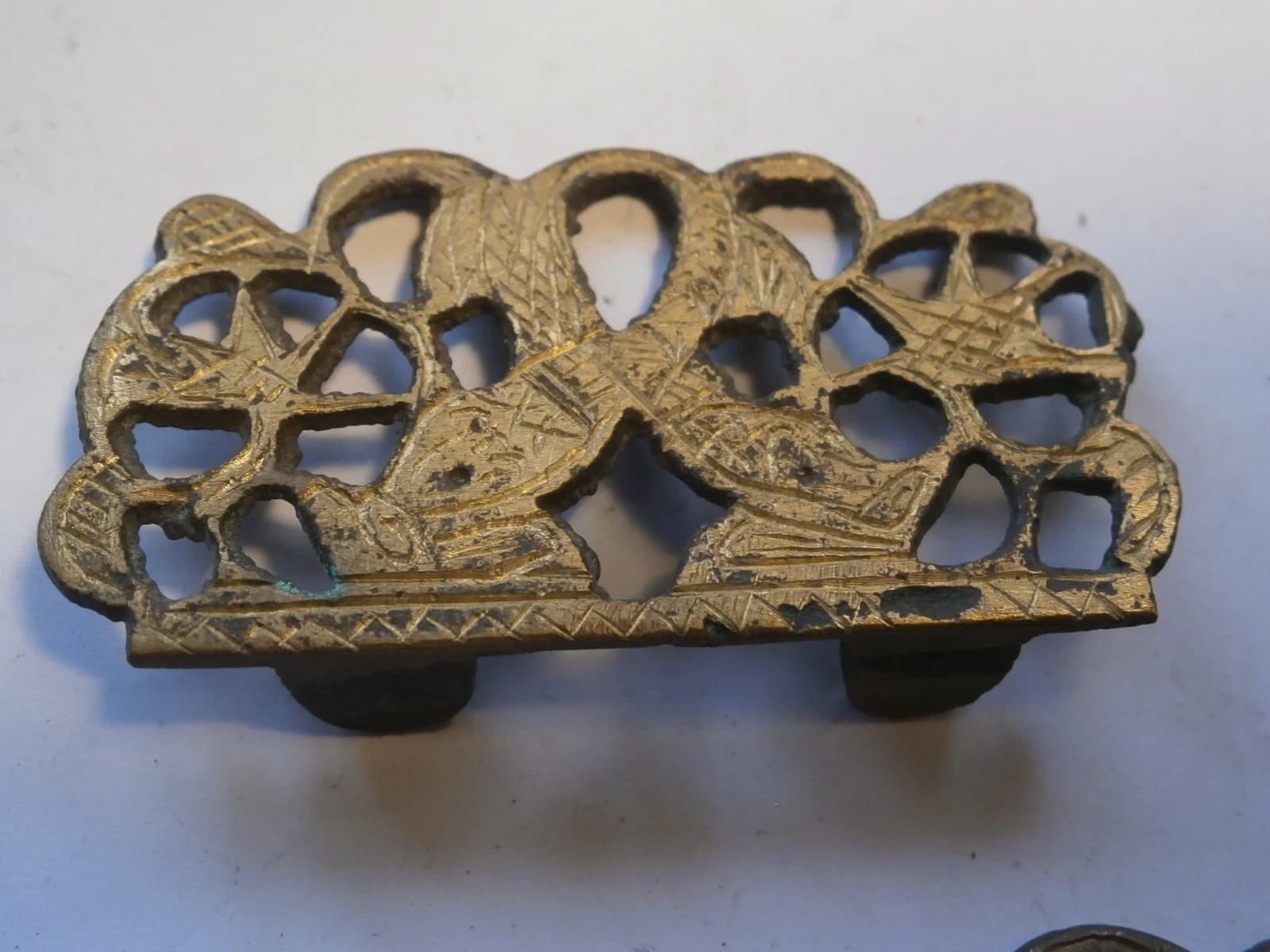 set of 3 BRASS LANTERN CLOCK FRETS no x 4