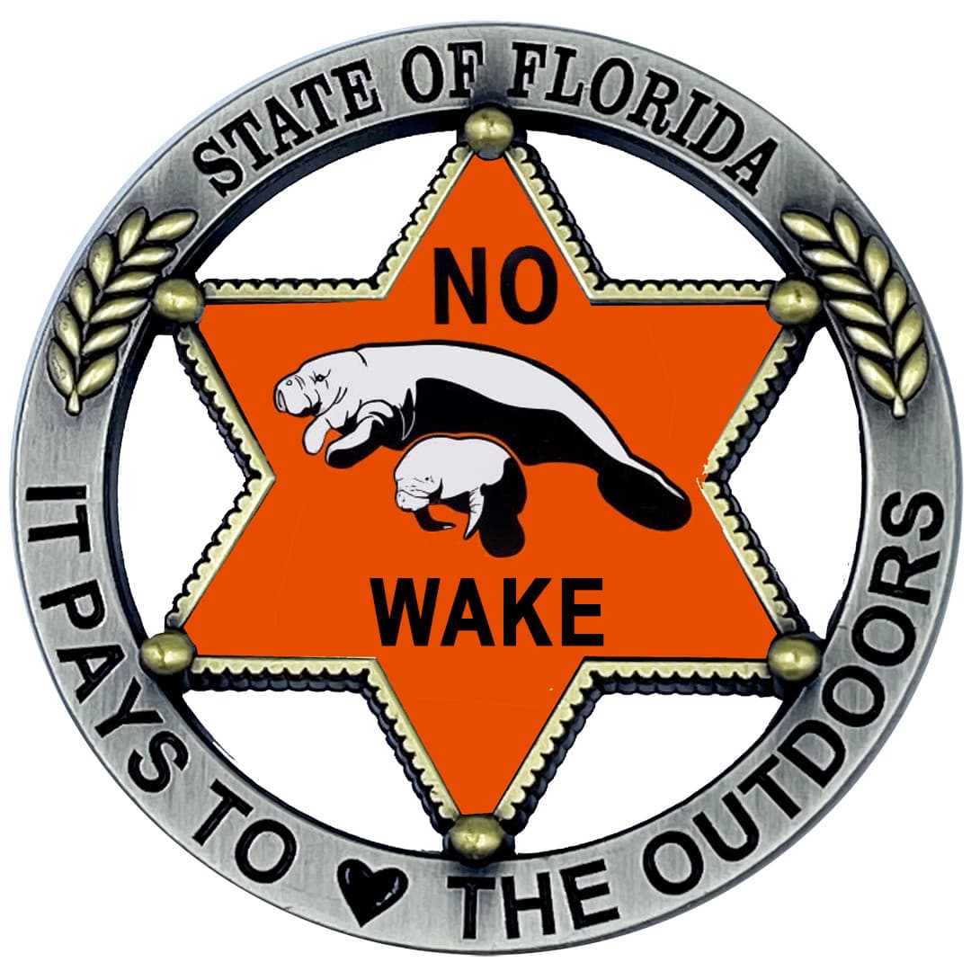 BL11-4 Florida FWC Challenge Coin Fish and Wildlife Conservation Commission Offi 3