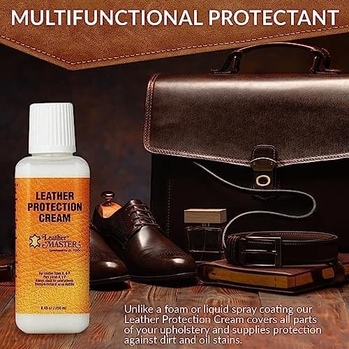  250ML Leather Protection Cream - Leather Cleaner and Conditioner for Couch  4