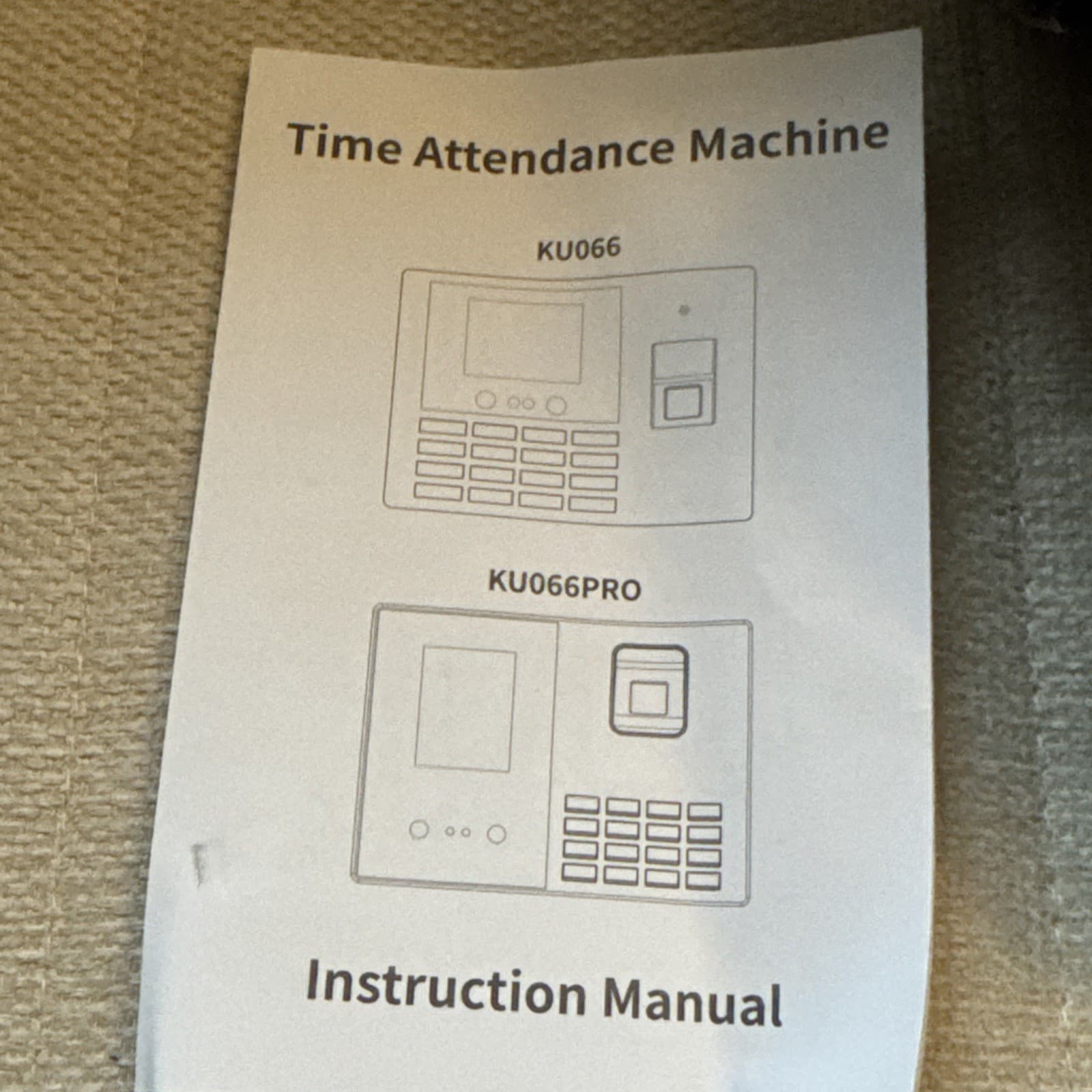 KUIIYER 4 in 1 Time Clocks for Employees Small Business Employee Clock in & Out 6