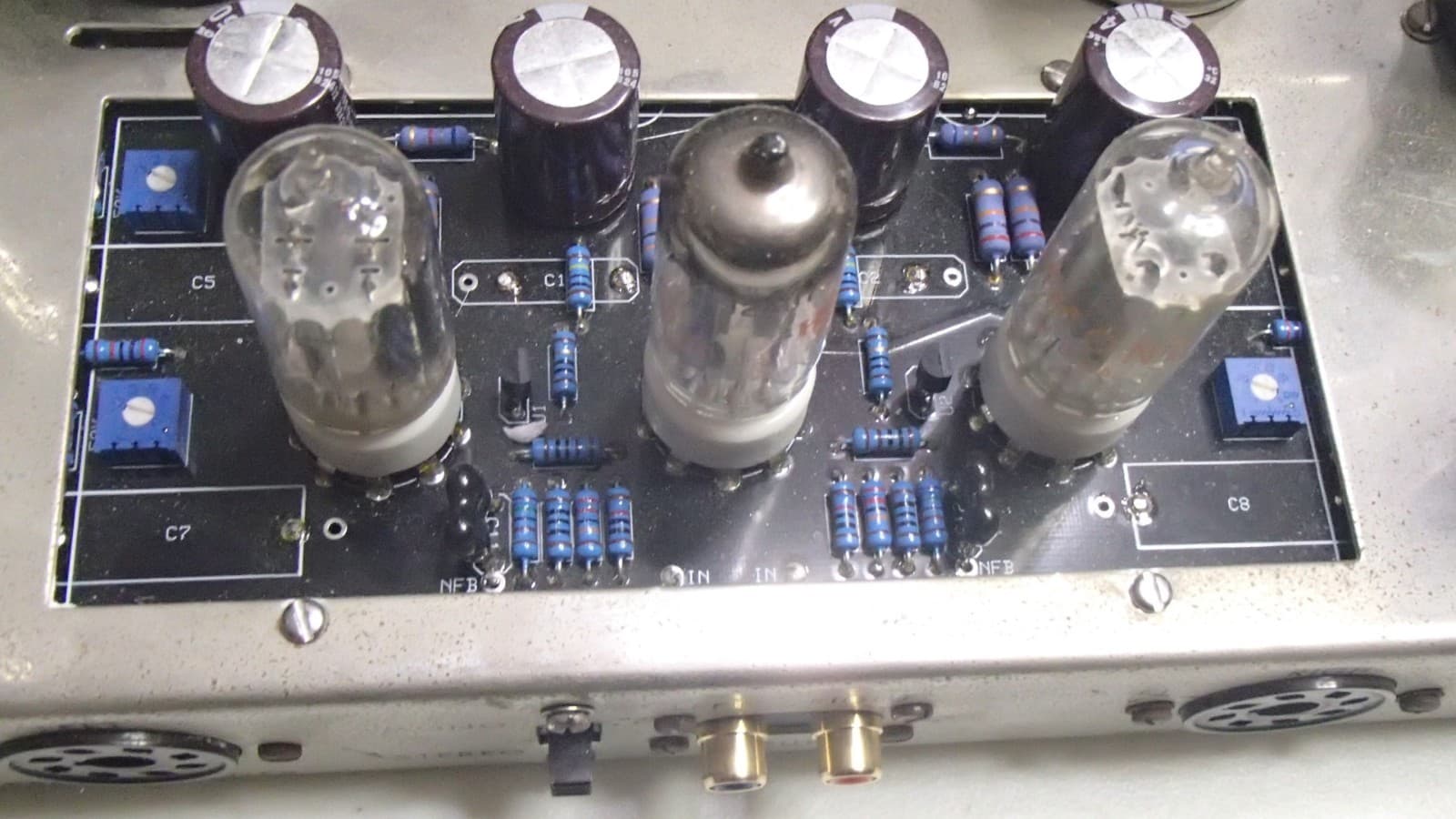 DYNACO DYNAKIT STEREO 70 TUBE AMPLIFIER ST-70 UPGRADE/Serviced 4