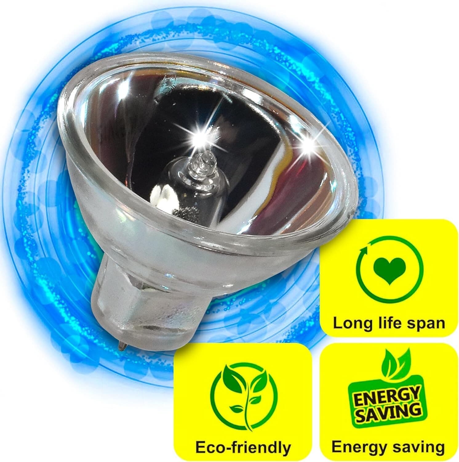 MR16 Bi-Pin Projection Bulb for Eumig 510D 607D 711 820 822 824 S807 S905 S931 5