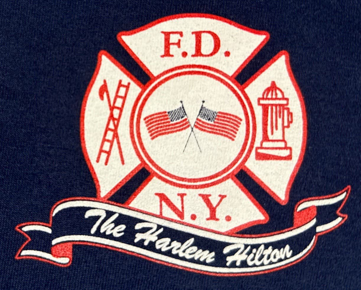 FDNY NYC Fire Department New York City T- Shirt Sz XL Engine 69 Harlem Bravest 2