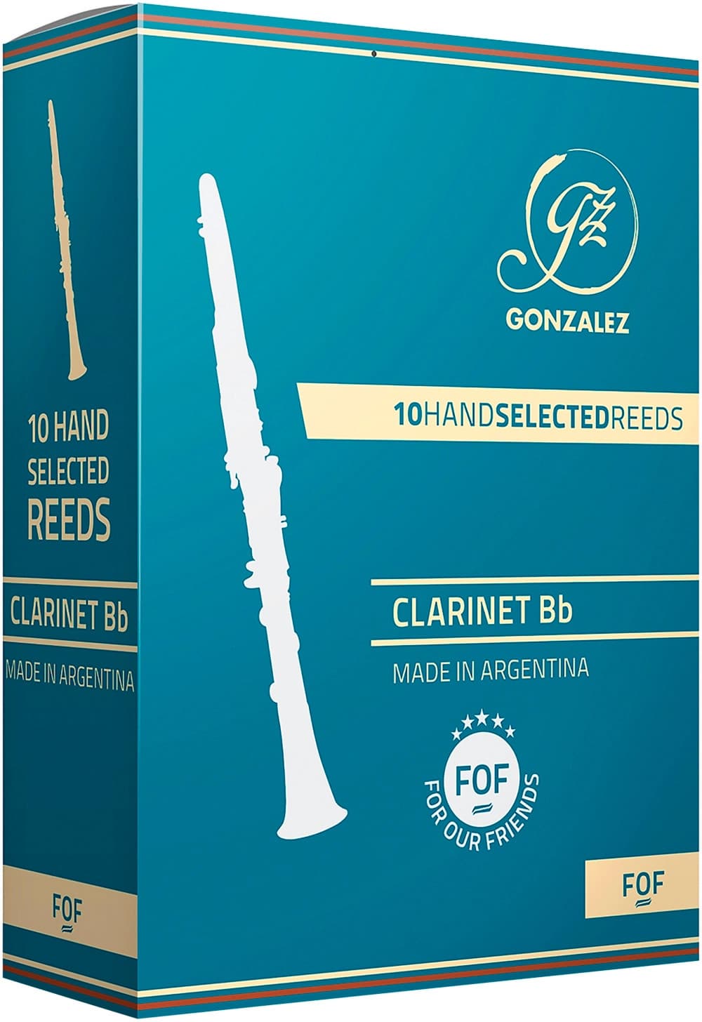 Gonzalez F.O.F Bb Clarinet Reeds Strength 3 3
