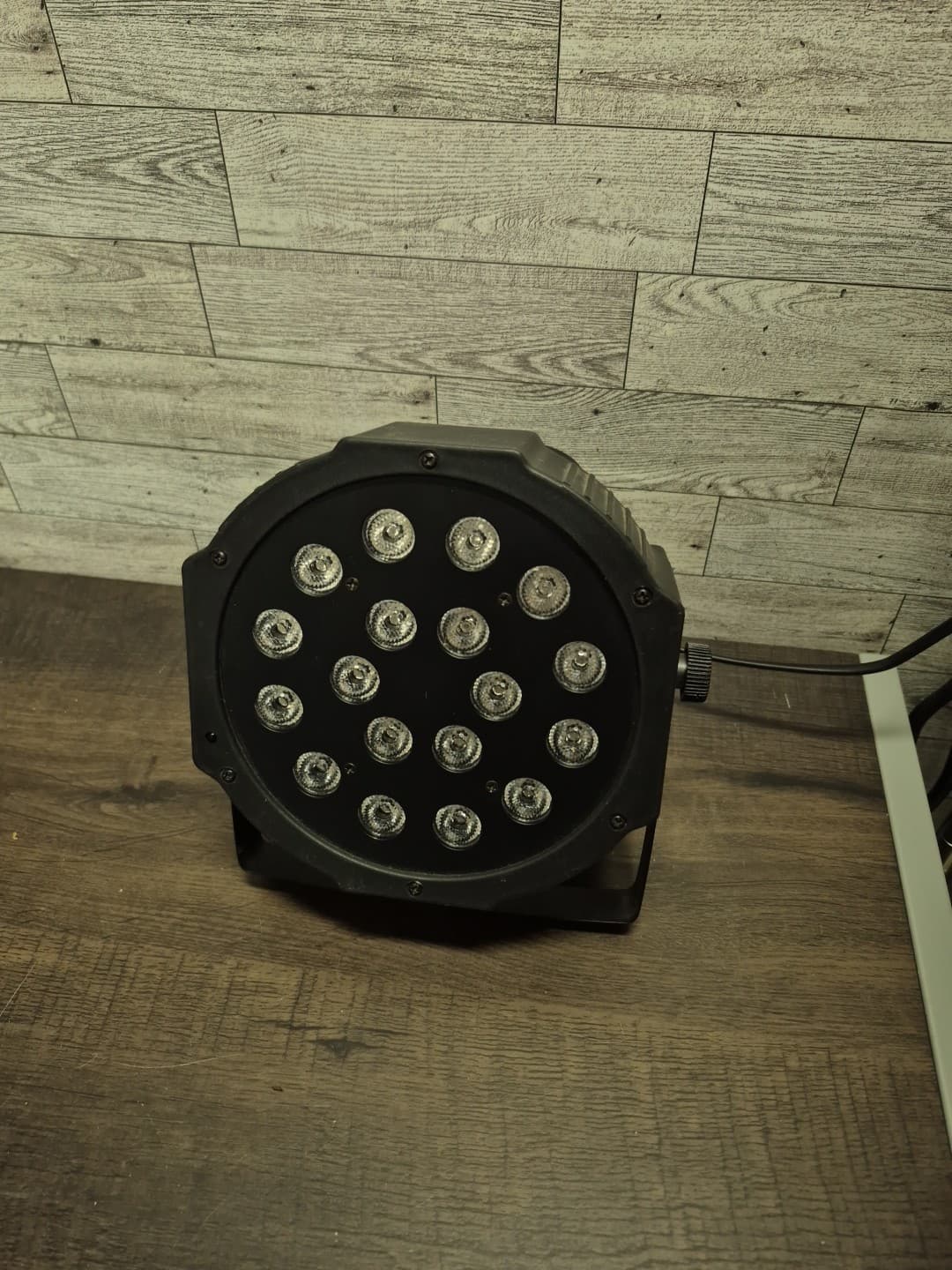 Eyourlife 18 X 3W LED Stage Light DJ Par Light 54W RGB Par Sound Activated Flash 2