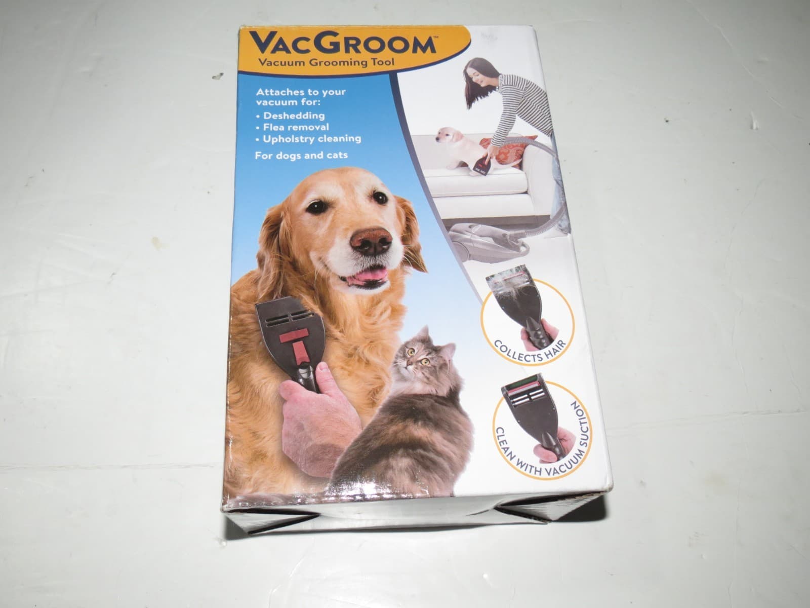 Penn-Plax VacGroom Pet Grooming and Shedding Vacuum Attachment Kit 5