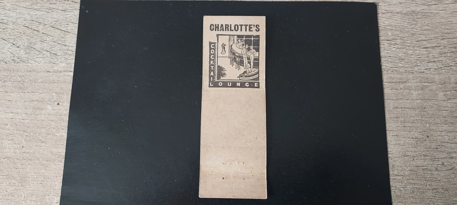 CHARLOTTE'S LOUNGE (WM. G. MEHRING) NILES ILLINOIS VINTAGE MATCHBOOK COVER 2