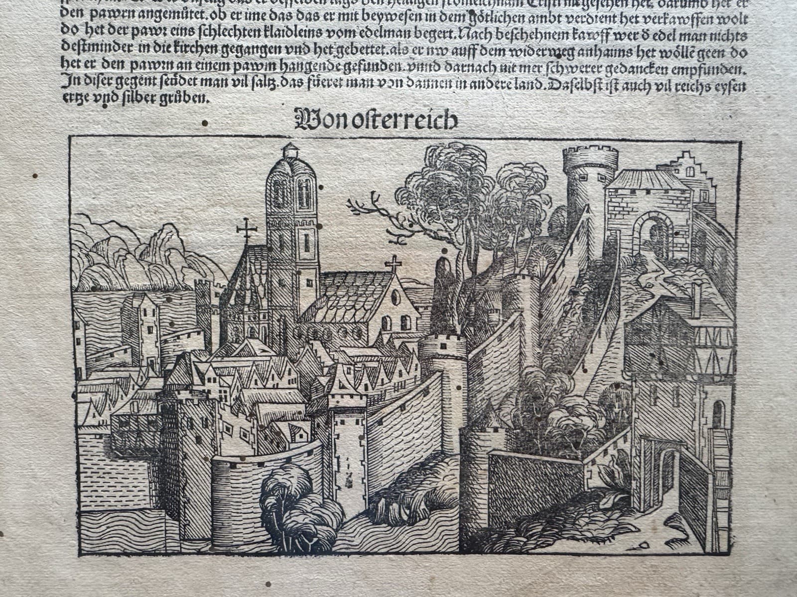 ENGRAVING/INCUNABULA=1494=OSTERREICH=AUSTRIA/GERMANY=NURBERG-CHRONICLE#4388 5